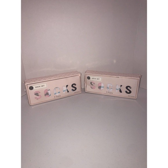 Modern Expressions Women’s Size 4-10 Ankle Sock Set 3 Pairs NEW Lot of 2 - Picture 2 of 6